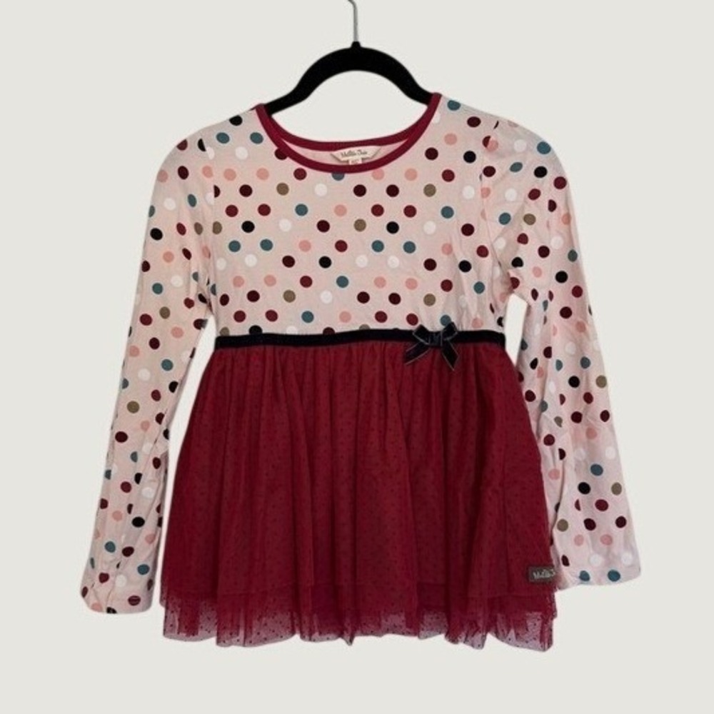 Matilda Jane Size 10 Ronnie Polka Dot Party Top